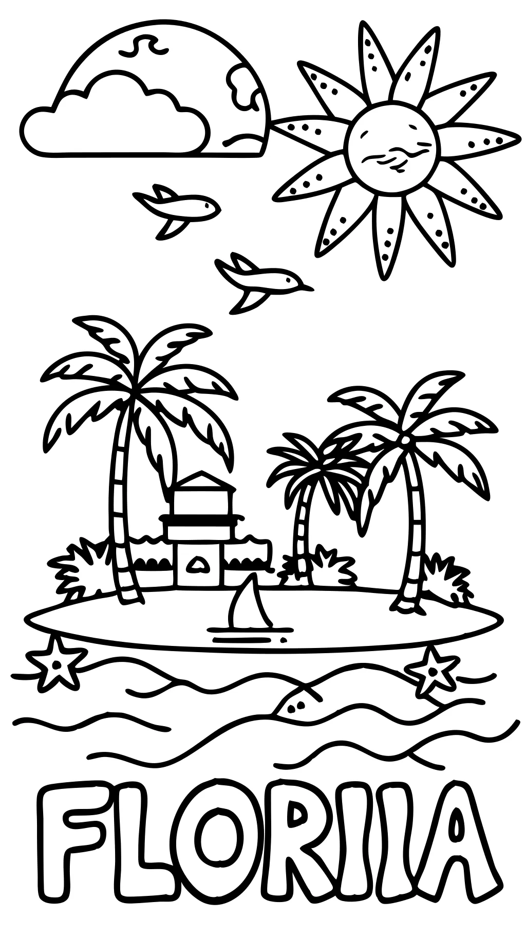 florida coloring pages